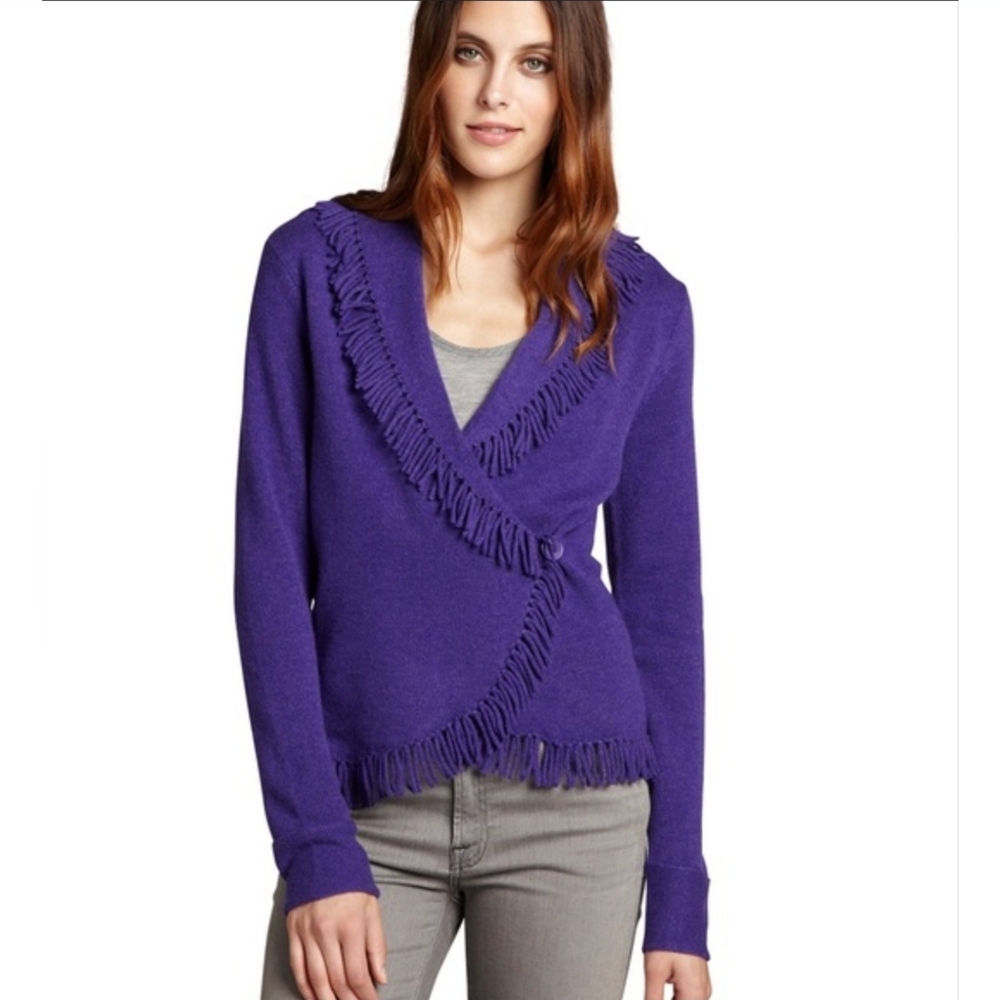 Cashmmere Women's purple Cardigan